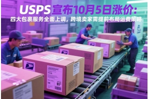 USPS宣布10月5日漲價(jià)：四大包裹服務(wù)全面上調(diào)，跨境賣家需提前布局運(yùn)費(fèi)策略