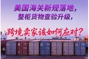 美國(guó)海關(guān)新規(guī)落地，整柜貨物查驗(yàn)升級(jí)，跨境賣家該如何應(yīng)對(duì)？
