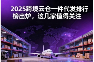2025跨境云倉一件代發排行榜出爐，這幾家值得關注