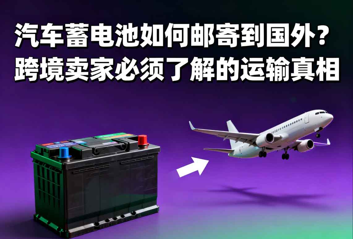 汽車蓄電池如何郵寄到國外？跨境賣家必須了解的運輸真相
