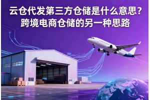 云倉代發第三方倉儲是什么意思？跨境電商倉儲的另一種思路