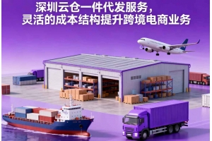深圳云倉一件代發服務，靈活的成本結構提升跨境電商業務