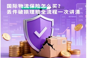 國際物流保險(xiǎn)怎么買？丟件破損理賠全流程一次講清