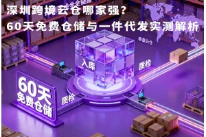 深圳跨境云倉哪家強？60天免費倉儲與一件代發(fā)實測解析