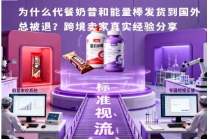 為什么代餐奶昔和能量棒發貨到國外總被退？跨境賣家真實經驗分享