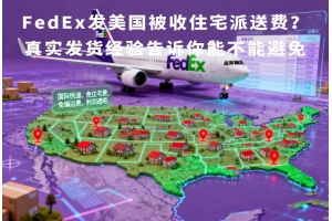 FedEx發美國被收住宅派送費？真實發貨經驗告訴你能不能避免