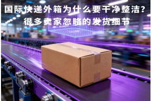 國際快遞外箱為什么要干凈整潔？很多賣家忽略的發貨細節