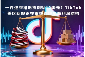 一件連衣裙退貨倒貼12美元？TikTok美區新規正在重塑跨境電商利潤結構