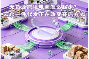 無貨源跨境電商怎么起步？云倉一件代發(fā)正在改變開店方式