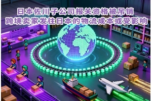 日本佐川子公司報關資格被吊銷，跨境賣家發往日本的物流成本或受影響